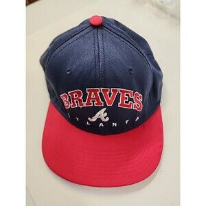 Atlanta Braves MLB Snapback Hat Drew Pearson Baseball Vintage Unisex